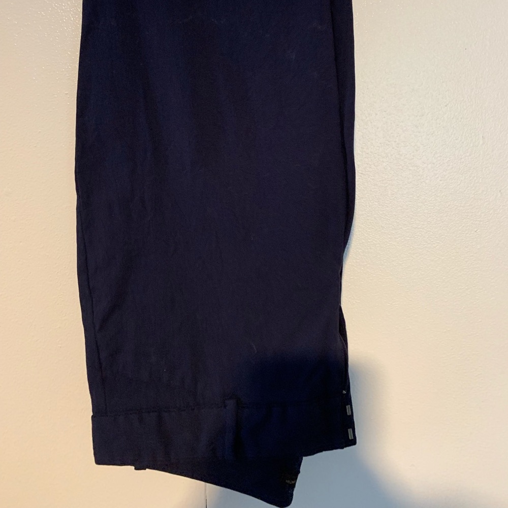 Navy Stretch slacks from The Limited